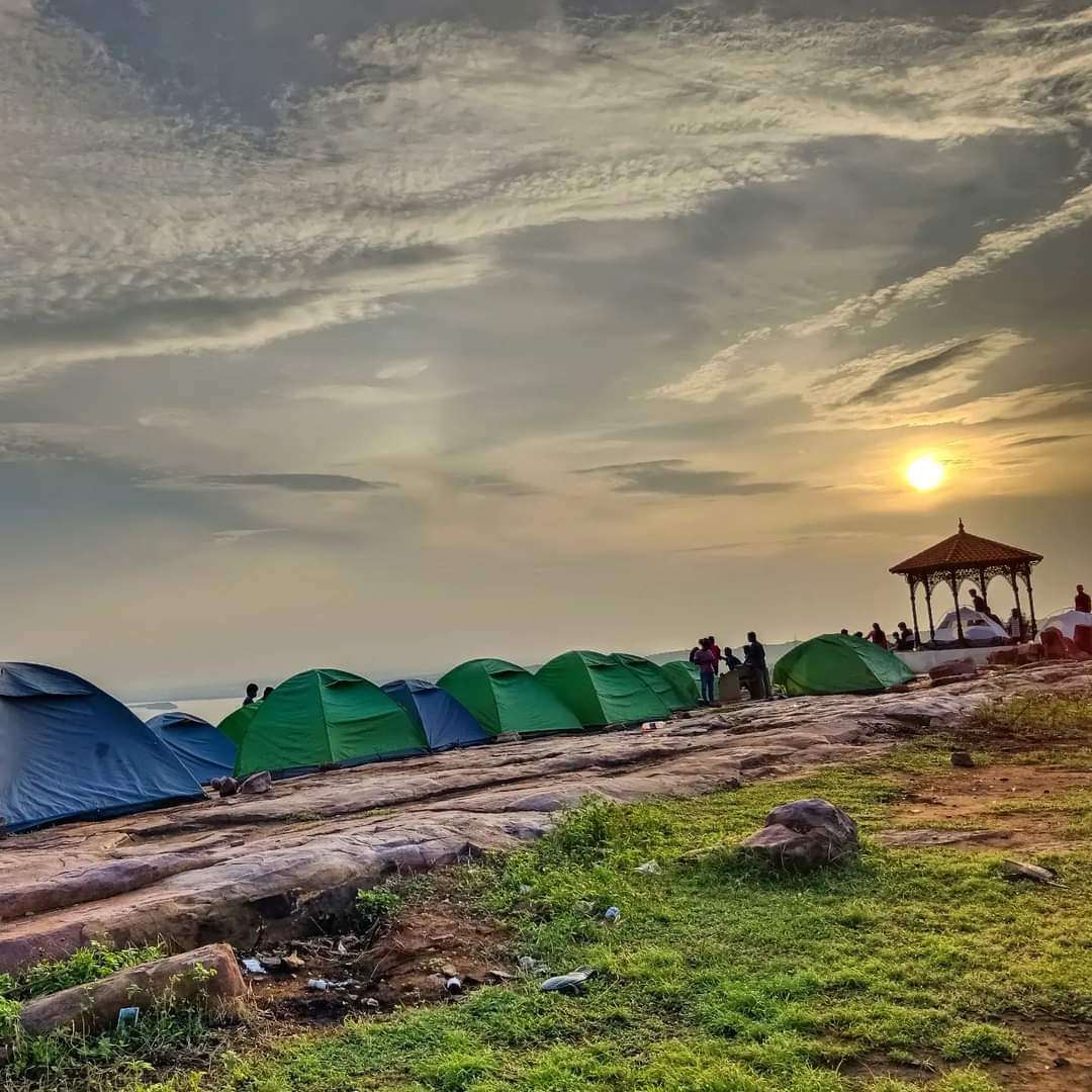 Gandikota tents camping zone logo